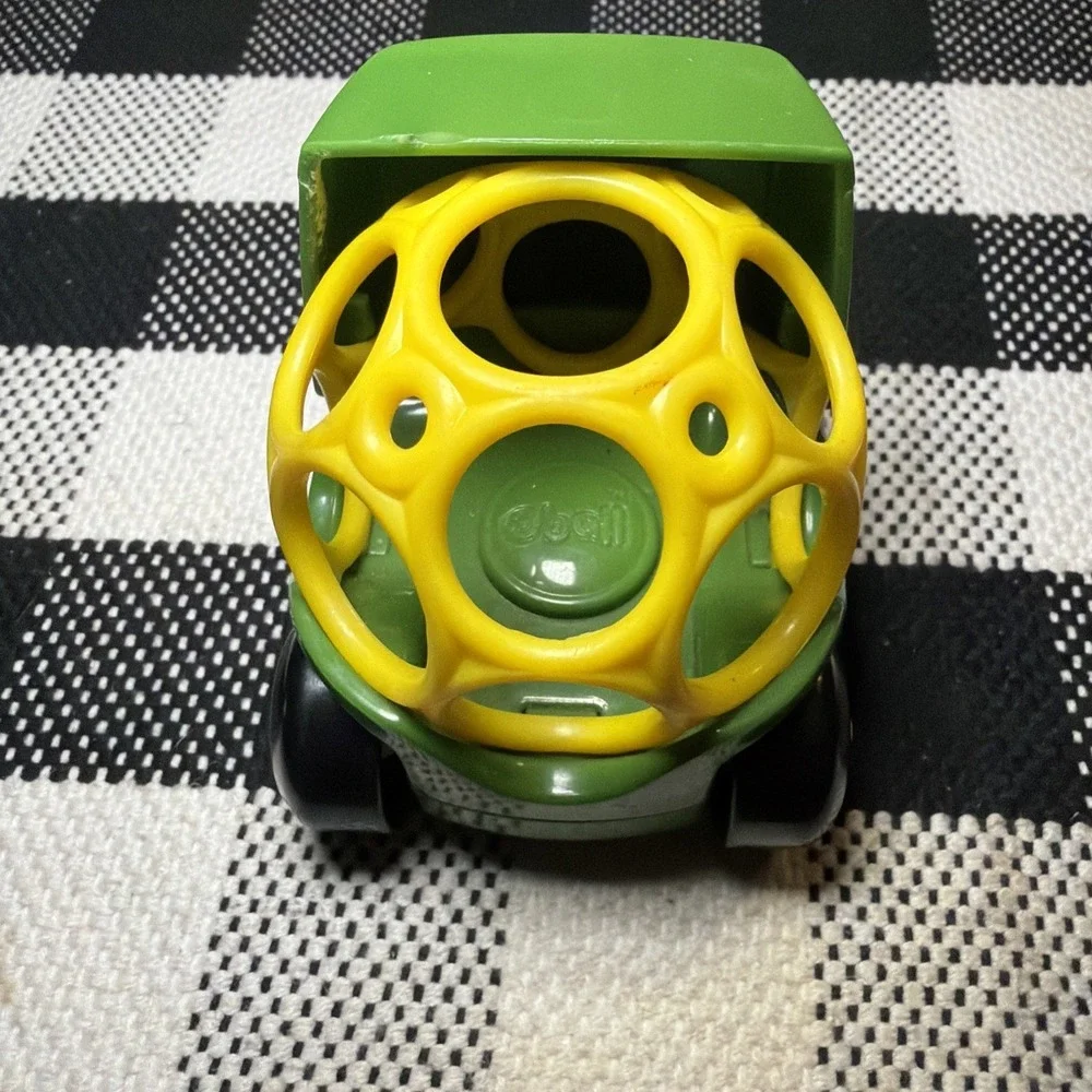 Oball Go Gripper John Deere Vehicle Tractor Car Pretend Play Toy Collectible‎